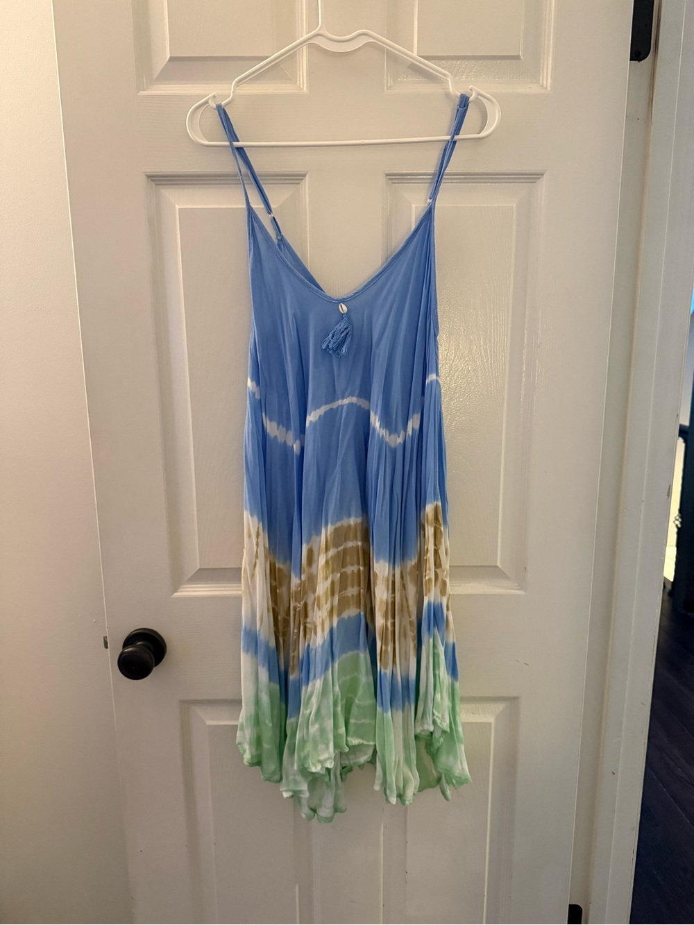 Sakkas Tie-Dye Spaghetti Strap Coverup
